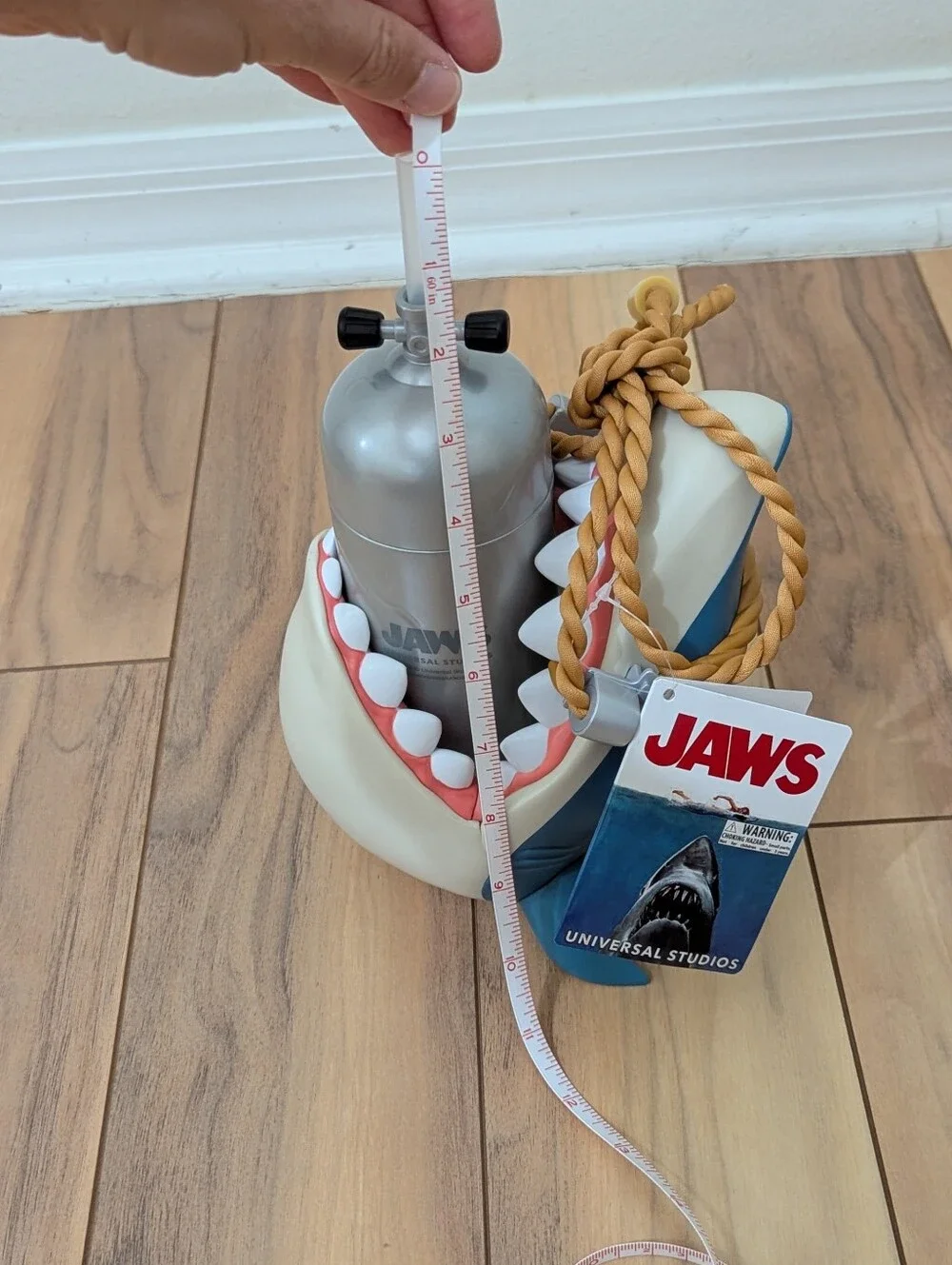 NWT! In Hand! Universal Studios Jaws 50th Anniversary Shark Tank Sipper Cup
